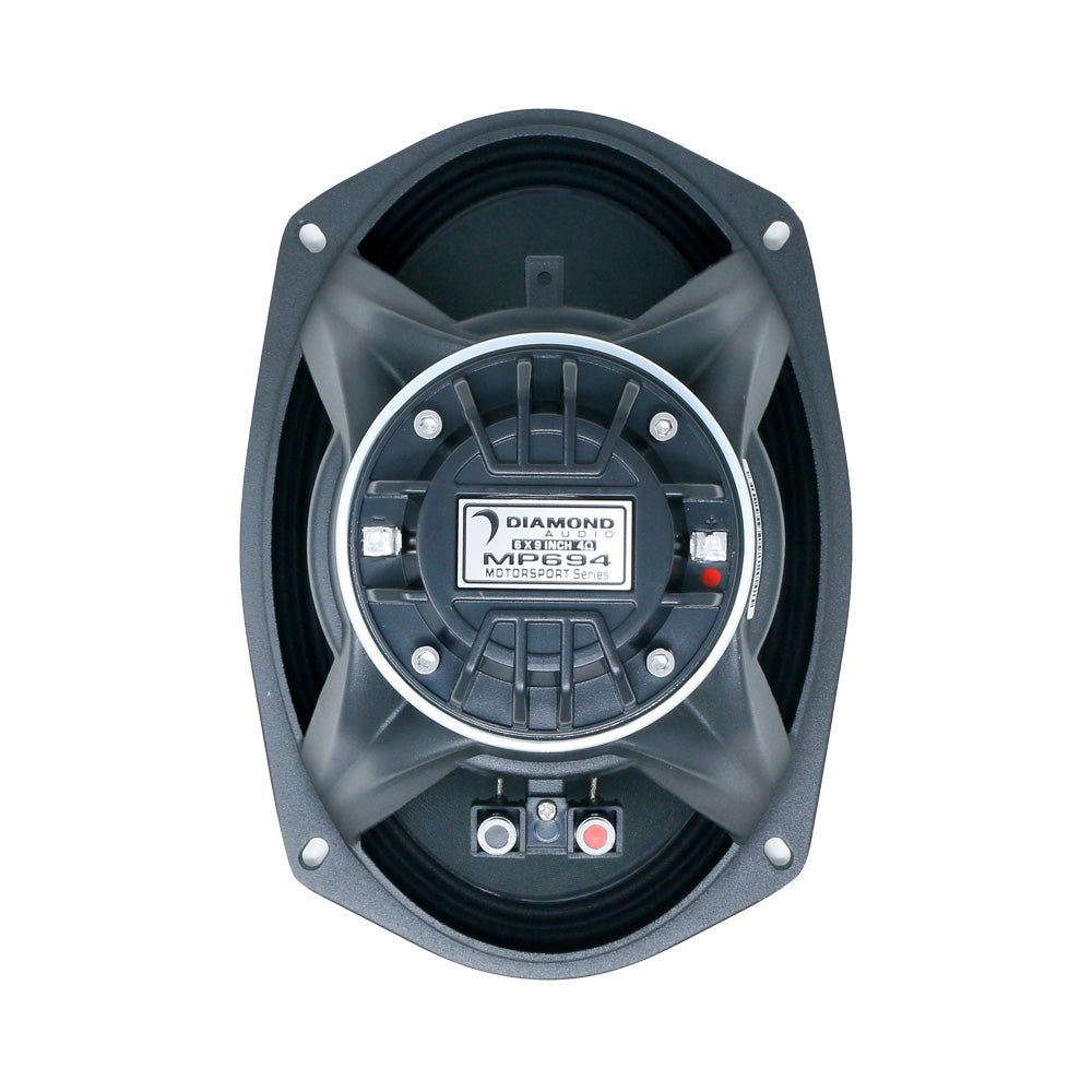 MP Series 6"x9" 2-Way Full-Range Coaxial Speakers w/1" Horn Tweeter (4 ohm ) - MP694