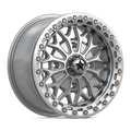 BOLO UTV BEADLOCK - GLOSS SILVER W/ MACHINED FACE
