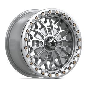 BOLO UTV BEADLOCK - GLOSS SILVER W/ MACHINED FACE