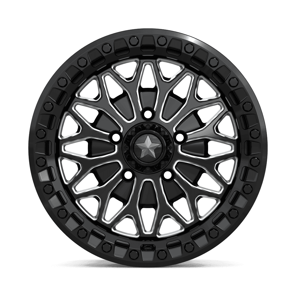 BOLO UTV BEADLOCK - MATTE BLACK W/ GL-GUNMETAL RG
