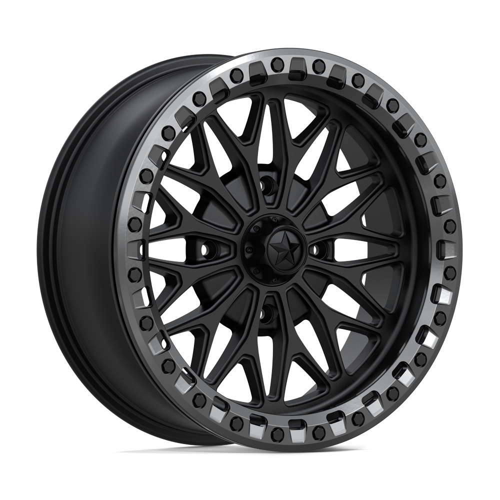 BOLO UTV BEADLOCK - MATTE BLACK W/ GL-GUNMETAL RG