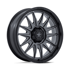 COMMANDER UTV - MATTE GUNMETAL W/ M-BLK LIP