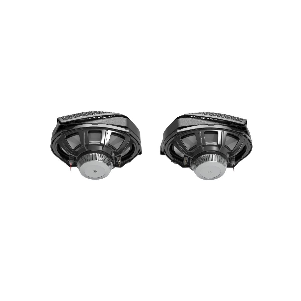 2014-2023 Harley Davidson Cut In Lid Kit with HXM69F4 (4 ohm ) Speakers - MSHXM694LK