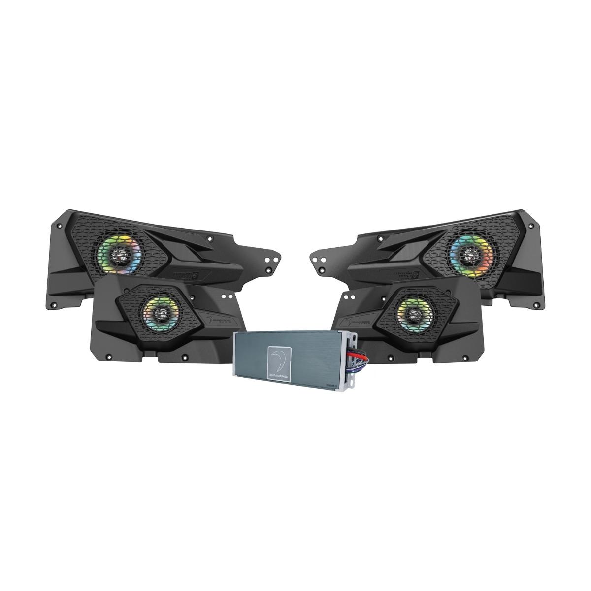2014+ RZR 2DR / 4DR Power Sports Speaker with Waterproof Amplifier