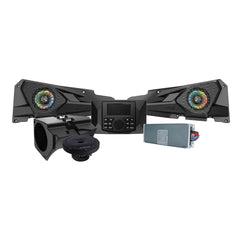 MSRZRKM22 - 2014+ RZR 2DR/4DR 6.5" 2-Way Power Sports All Weather 4-Channel Full Range Audio System