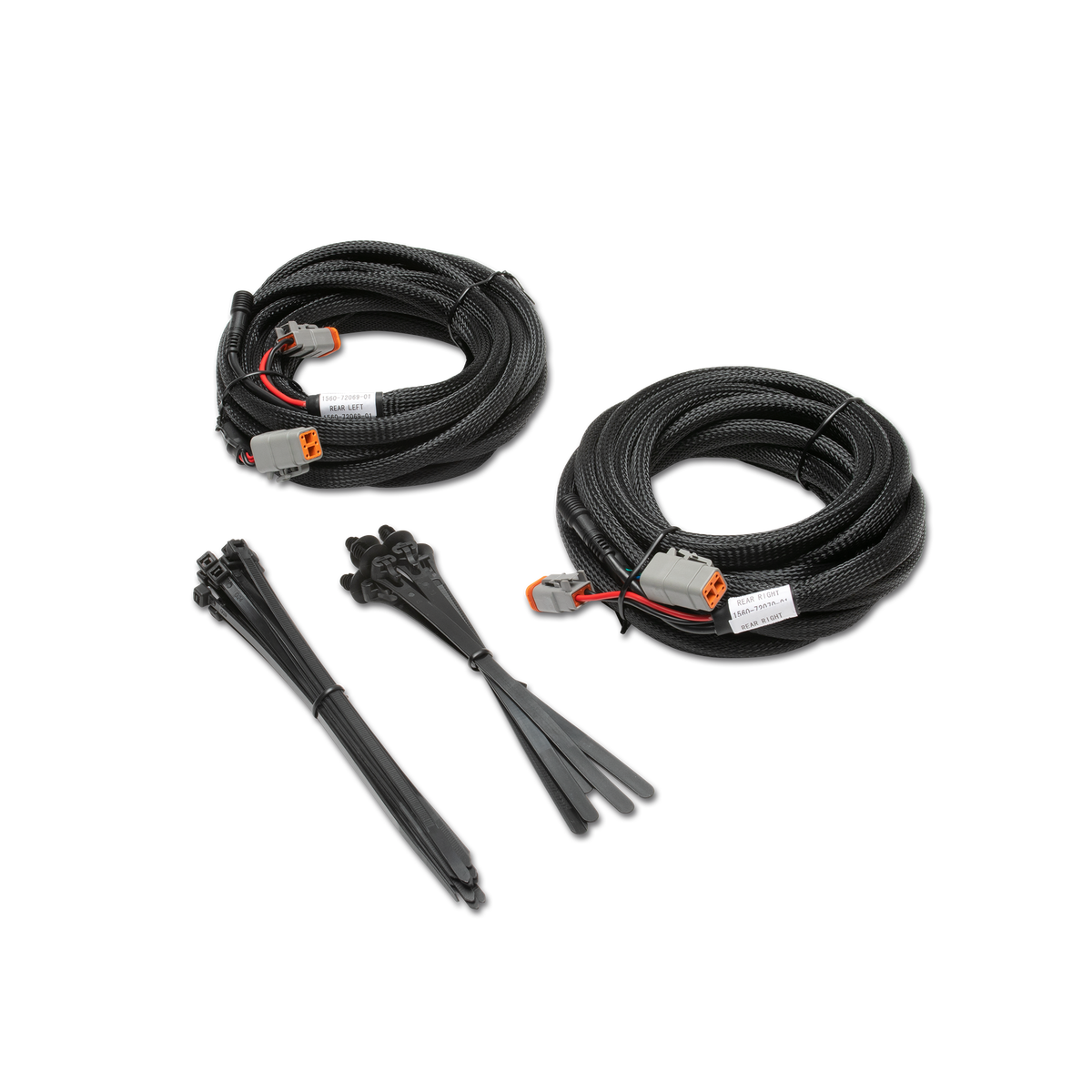 Rear Color OptixTM Speaker Add-On Harness for Select UTV Models