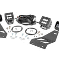 LED Light Kit | Fog Mount | 2" Black Pair | Spot | Nissan Frontier (05-20)