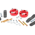 2.5 Inch Leveling Kit | Red Spacers | Nissan Frontier (05-26)/Xterra (05-15)