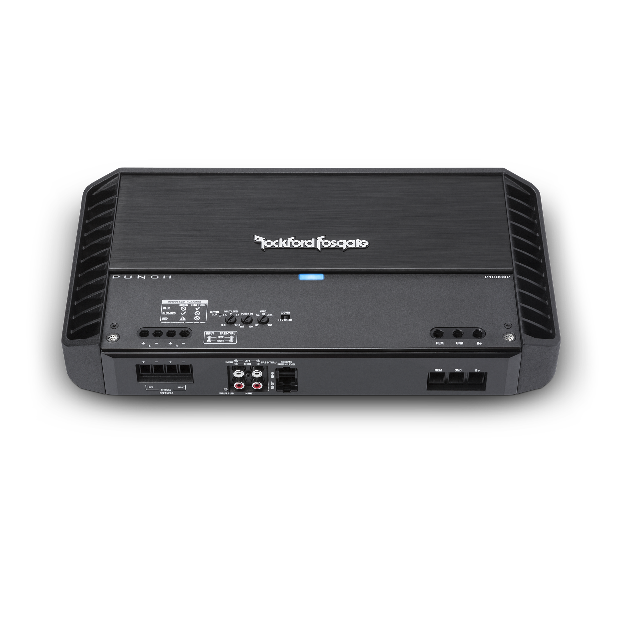 Punch 1,000 Watt 2-Channel Amplifier