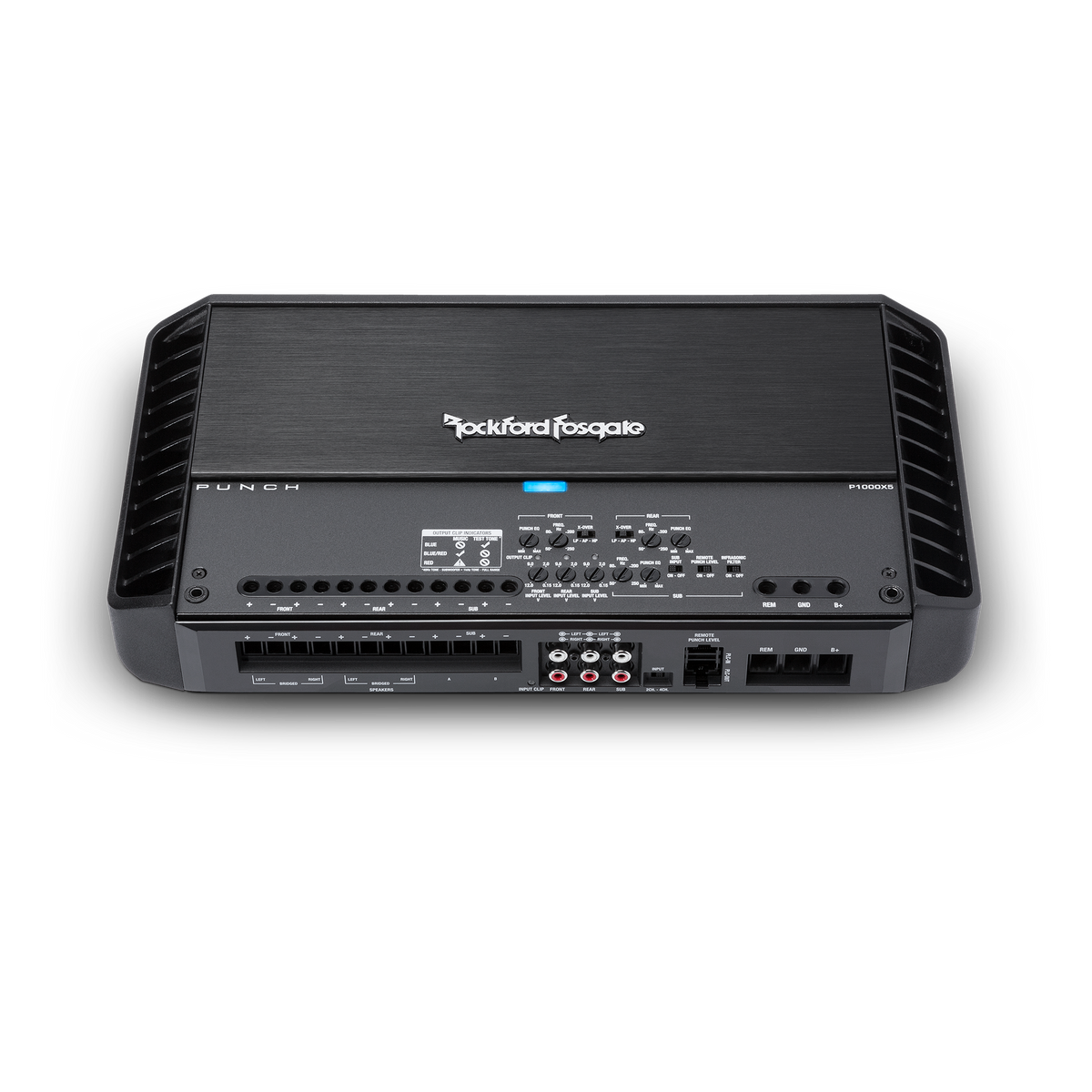 P1000X5 - Punch 1,000 Watt Class-bd 5-Channel Amplifier - image 4