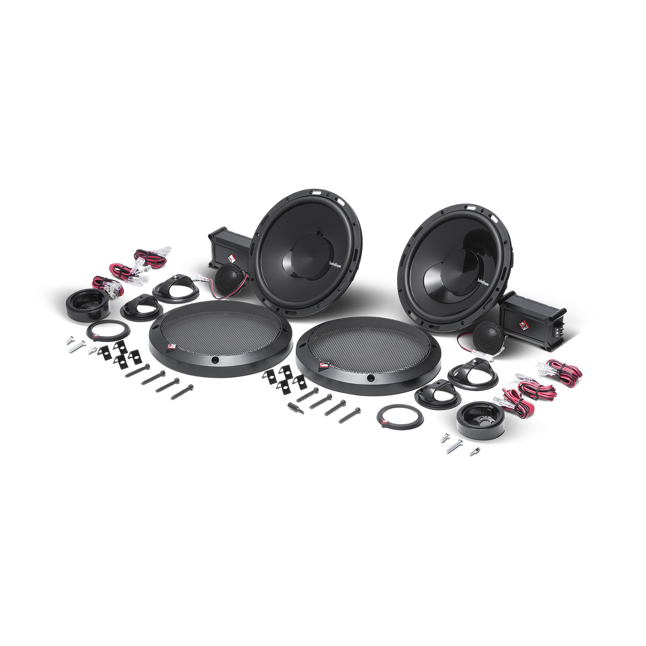 Punch 6.5′′ 2-Way Euro Fit Component System External Xover (pr)