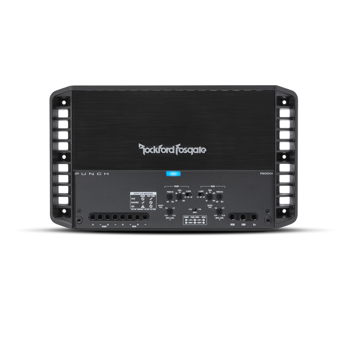 P600X4 - Punch 600 Watt 4-Channel Amplifier - image 5
