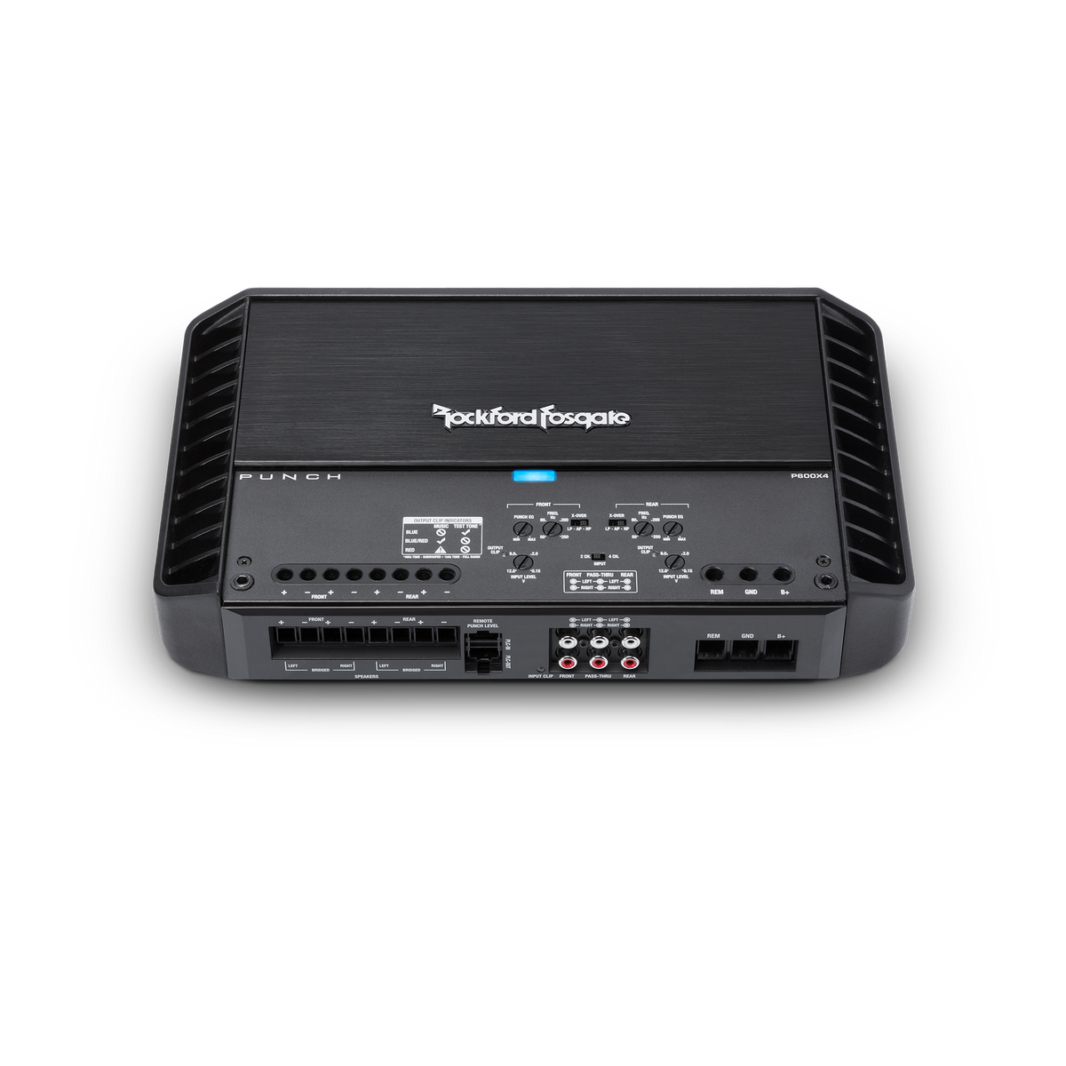 P600X4 - Punch 600 Watt 4-Channel Amplifier - image 8