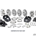 Polaris RZR 1000 6in. Portal Gear Lift - 45% Gear Reduction - Billet Housing - Dual Idler - 30% Gear Reduction - With Frame Stiffener