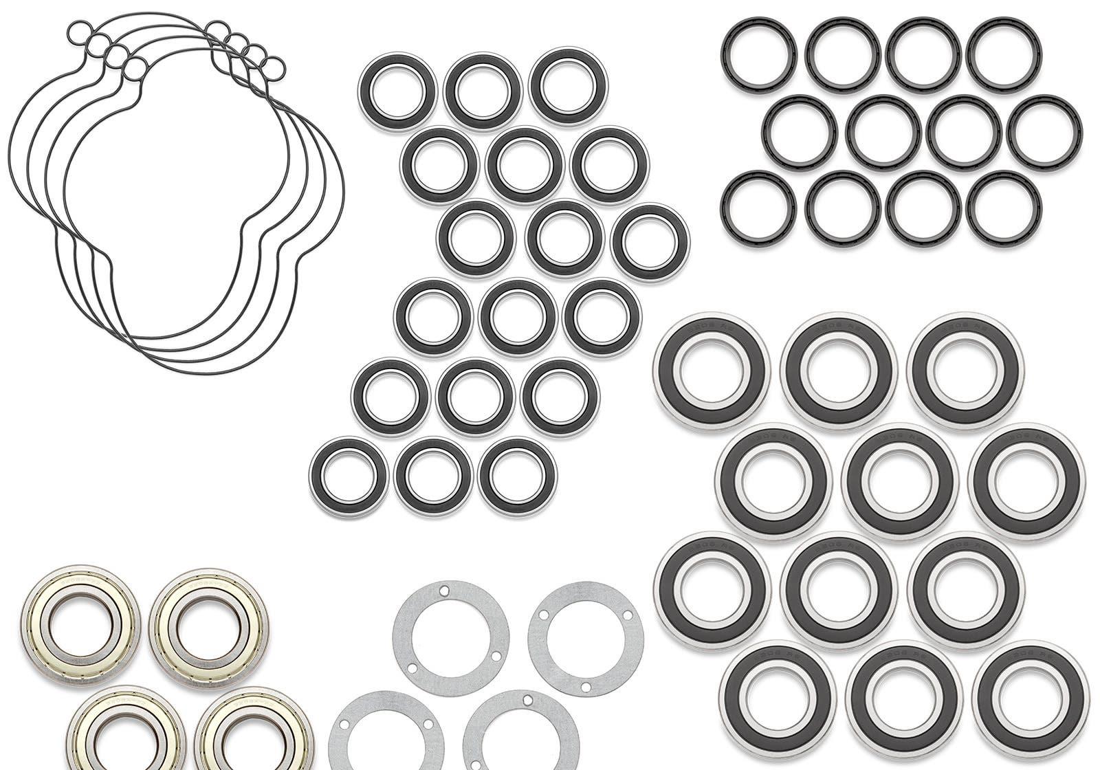 4in. & 6in. Seal and Bearing Rebuild Kit for Gen 1 Portals - Dual - Dual Idler