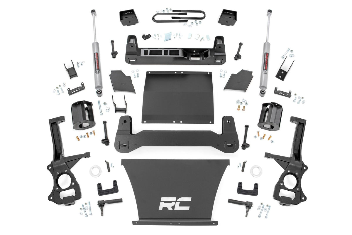 6 Inch Lift Kit | Mono Leaf Rear | Chevy Silverado 1500 4WD (2025-2026)