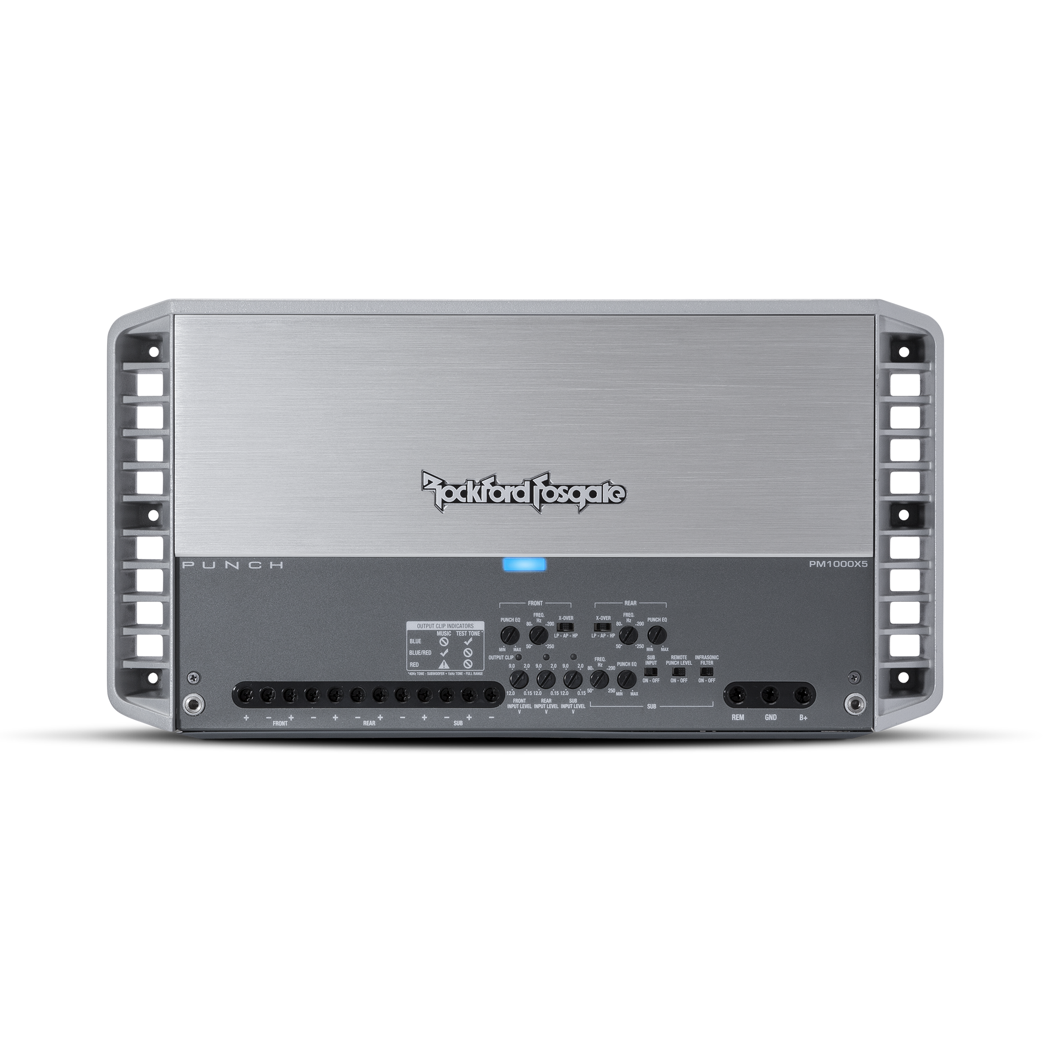 Punch Marine 1,000 Watt Class-bd 5-Channel Amplifier