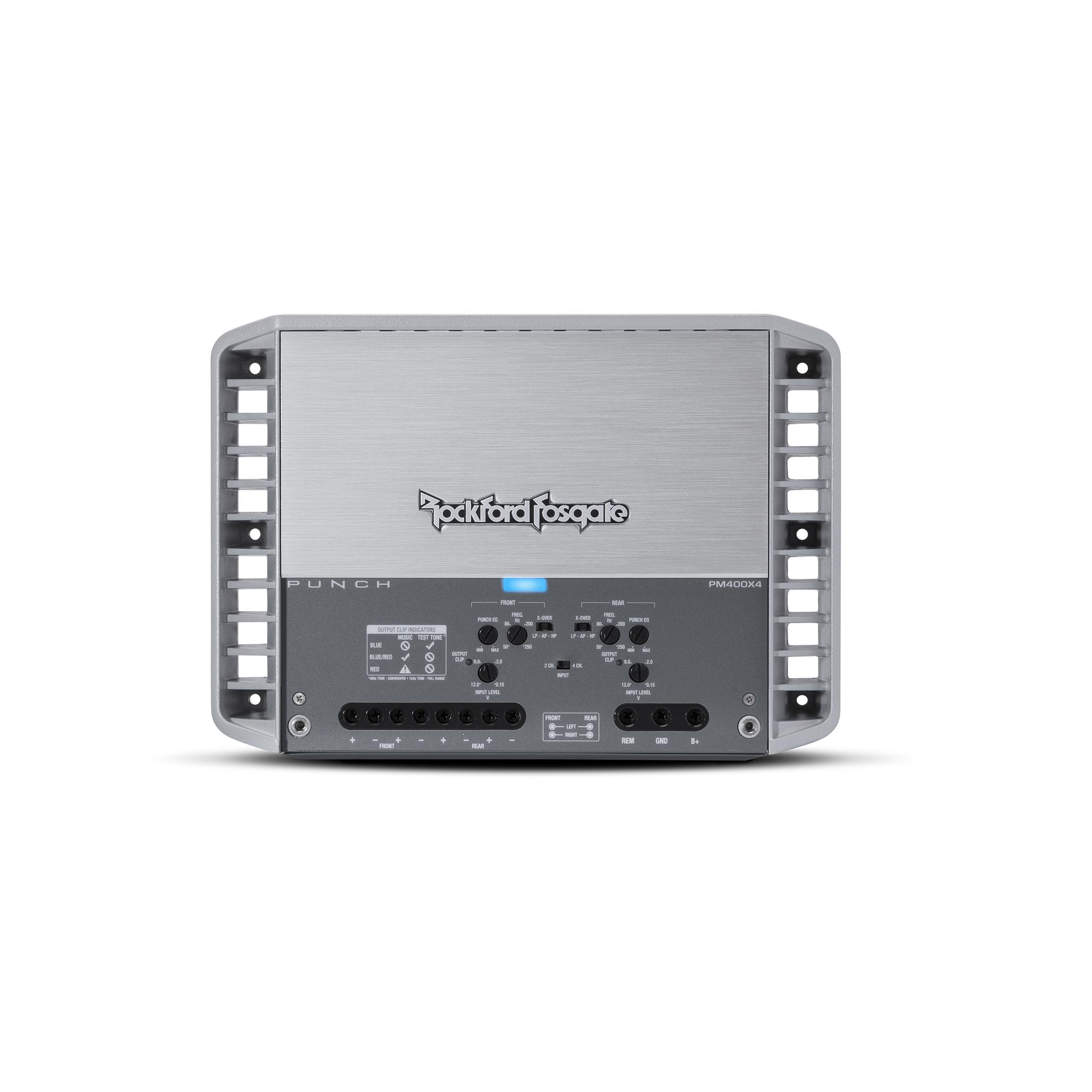 PM400X4 - Punch Marine 400 Watt 4-Channel Amplifier - image 6