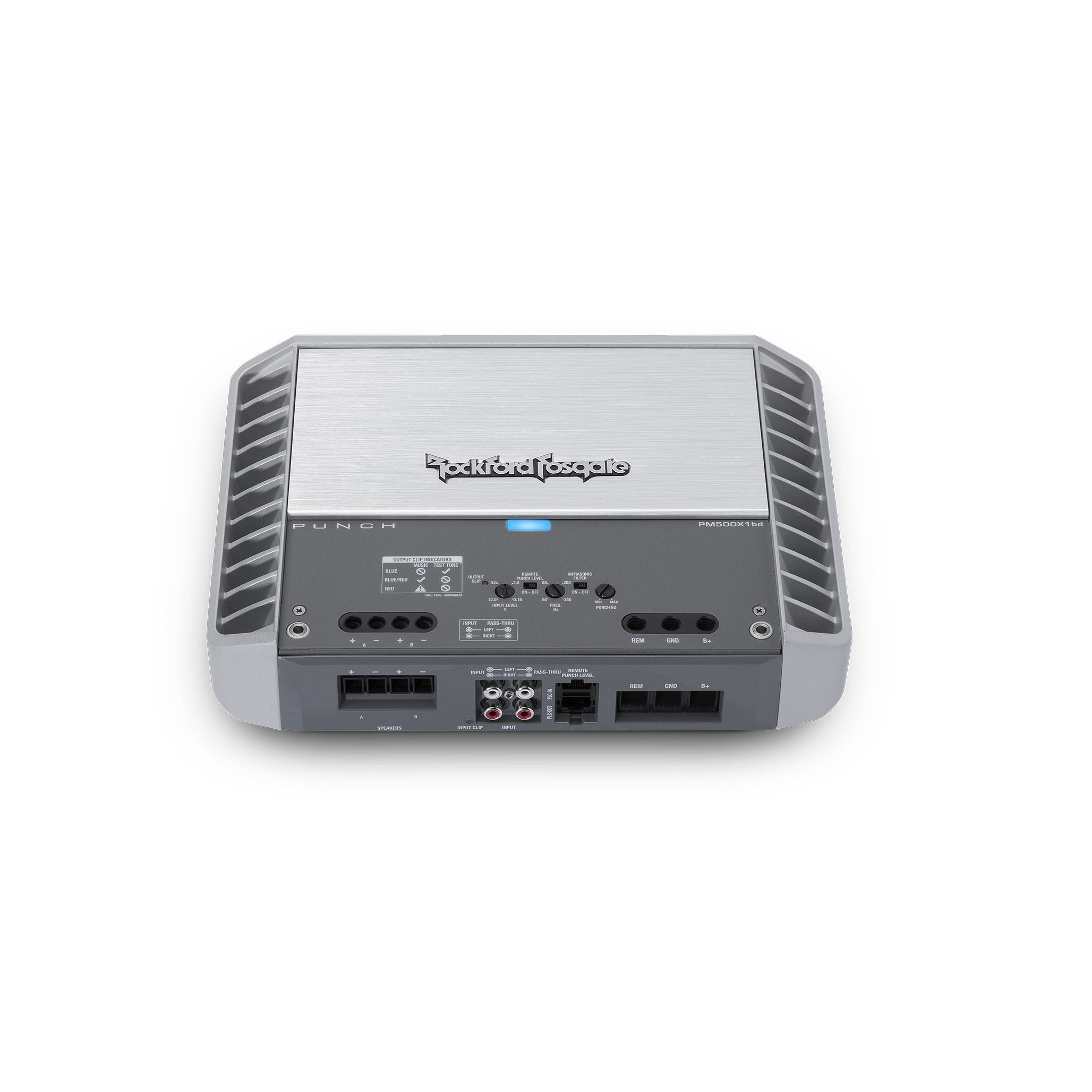 PM500X1BD - Punch Marine 500 Watt Class-bd Mono Amplifier - image 1