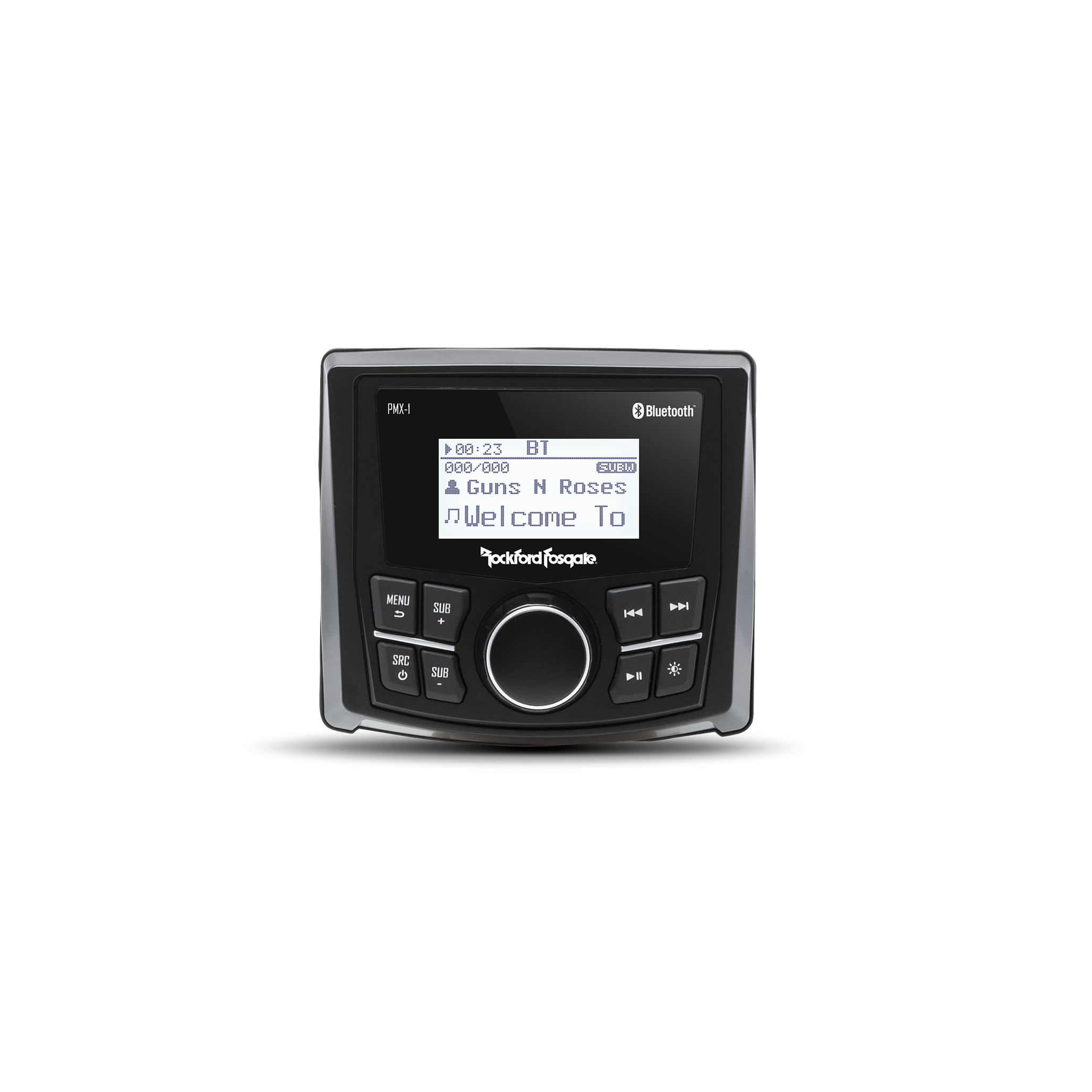Punch Marine Grade Media Receiver with 2.3′′ Dot Matrix Display