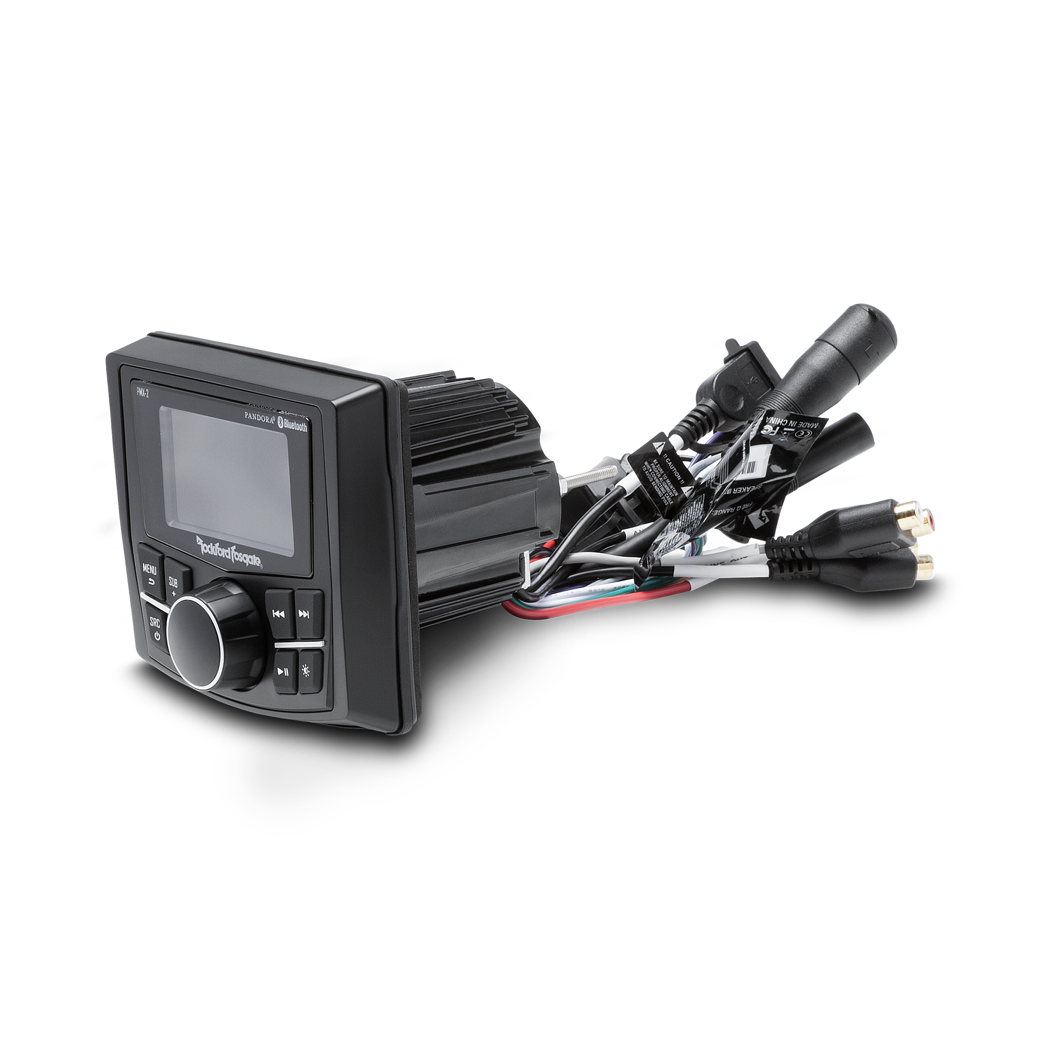 Punch Marine Compact AM/FM/WB Digital Media Receiver 2.7′′ Display