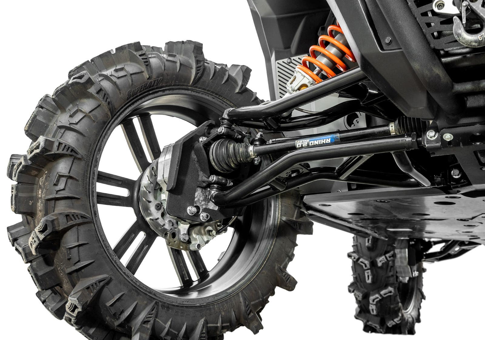 Polaris General XP 1000 4in. Portal Gear Lift - Dual Idler - 30% Gear Reduction - Billet Housing