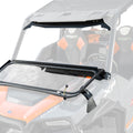 Polaris General 1000 Flip-Down Glass Windshield-copy