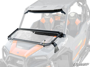 Polaris General 1000 Flip-Down Glass Windshield-copy