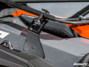 Polaris General 1000 Flip-Down Glass Windshield-copy