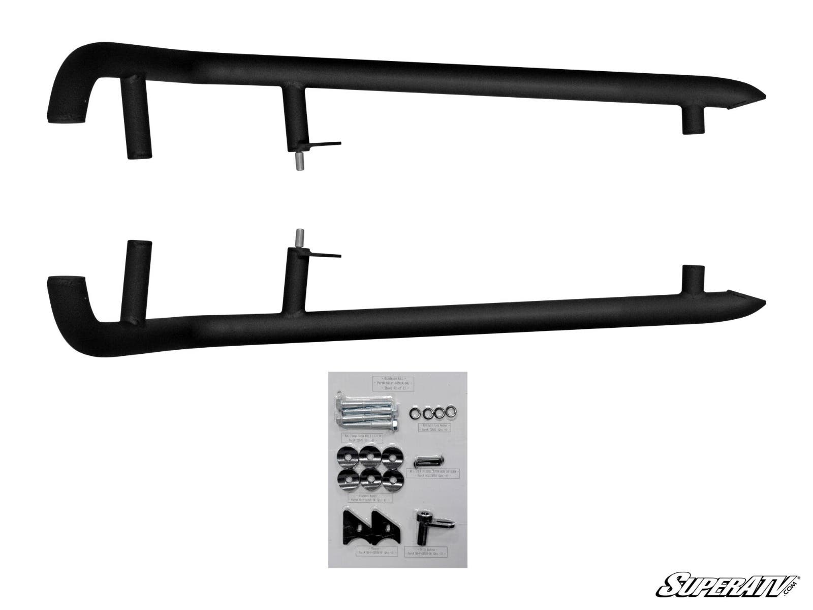 Polaris RZR XP Turbo Heavy-Duty Nerf Bars