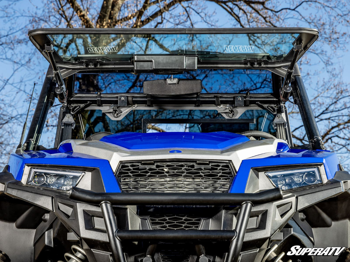 Polaris General XP 1000 MaxDrive Power Flip Glass Windshield - With Wiper Kit