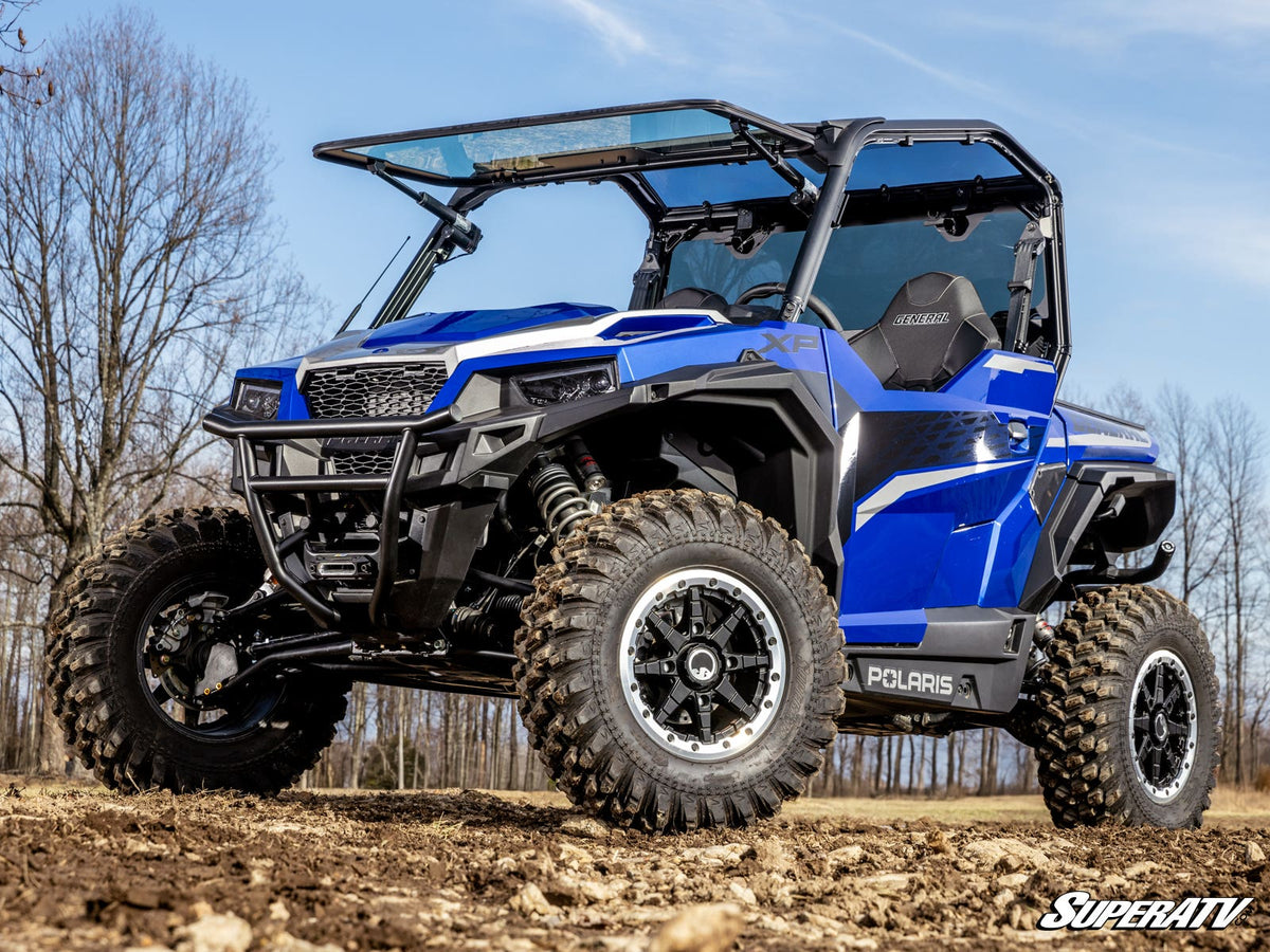 Polaris General XP 1000 MaxDrive Power Flip Glass Windshield - No Wiper Kit