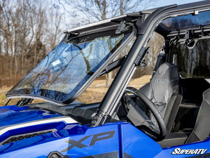 Polaris General XP 1000 MaxDrive Power Flip Glass Windshield - No Wiper Kit