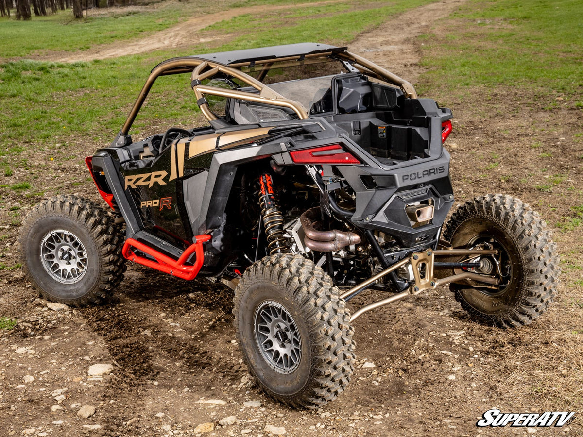Polaris RZR PRO R Rear Windshield - Standard Light Tint - 2 Seat With Audio