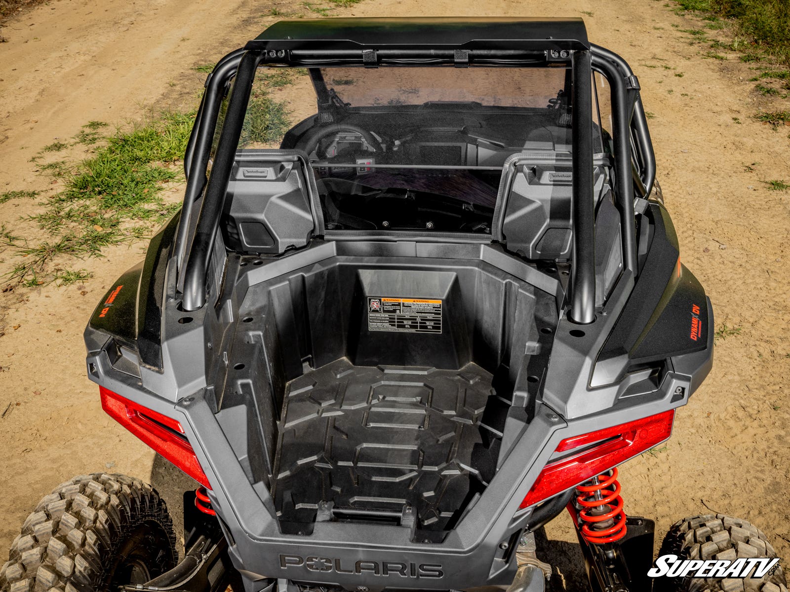 Polaris RZR PRO XP Rear Windshield - Light Tint - Audio - 2025+