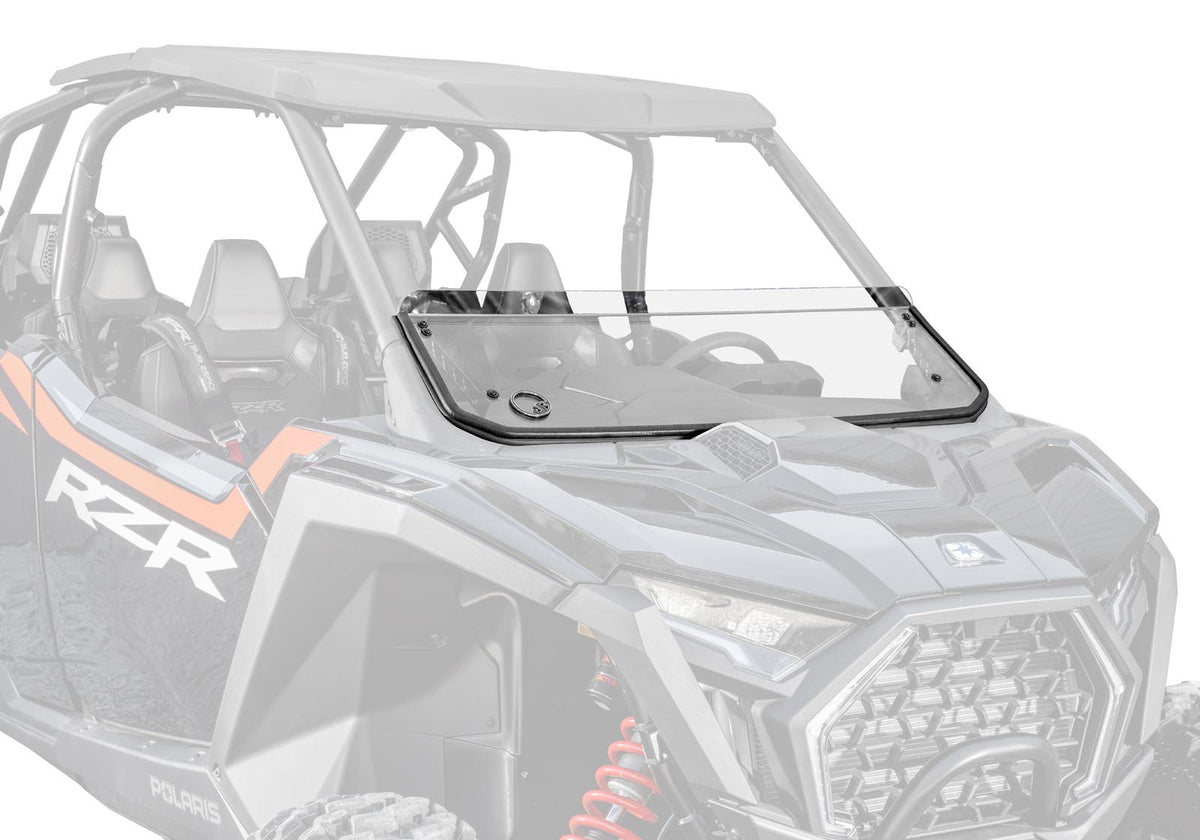 Polaris RZR Pro XP Half Windshield - Clear