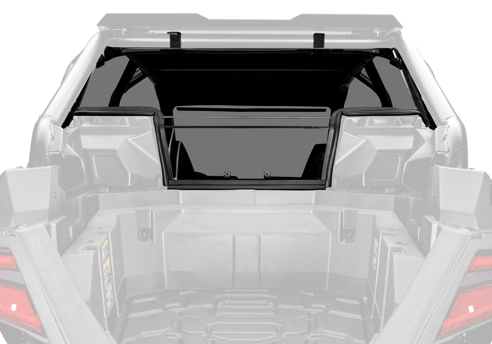 Polaris RZR PRO R 4 Rear Windshield - Standard Light Tint + with Audio - 2025+