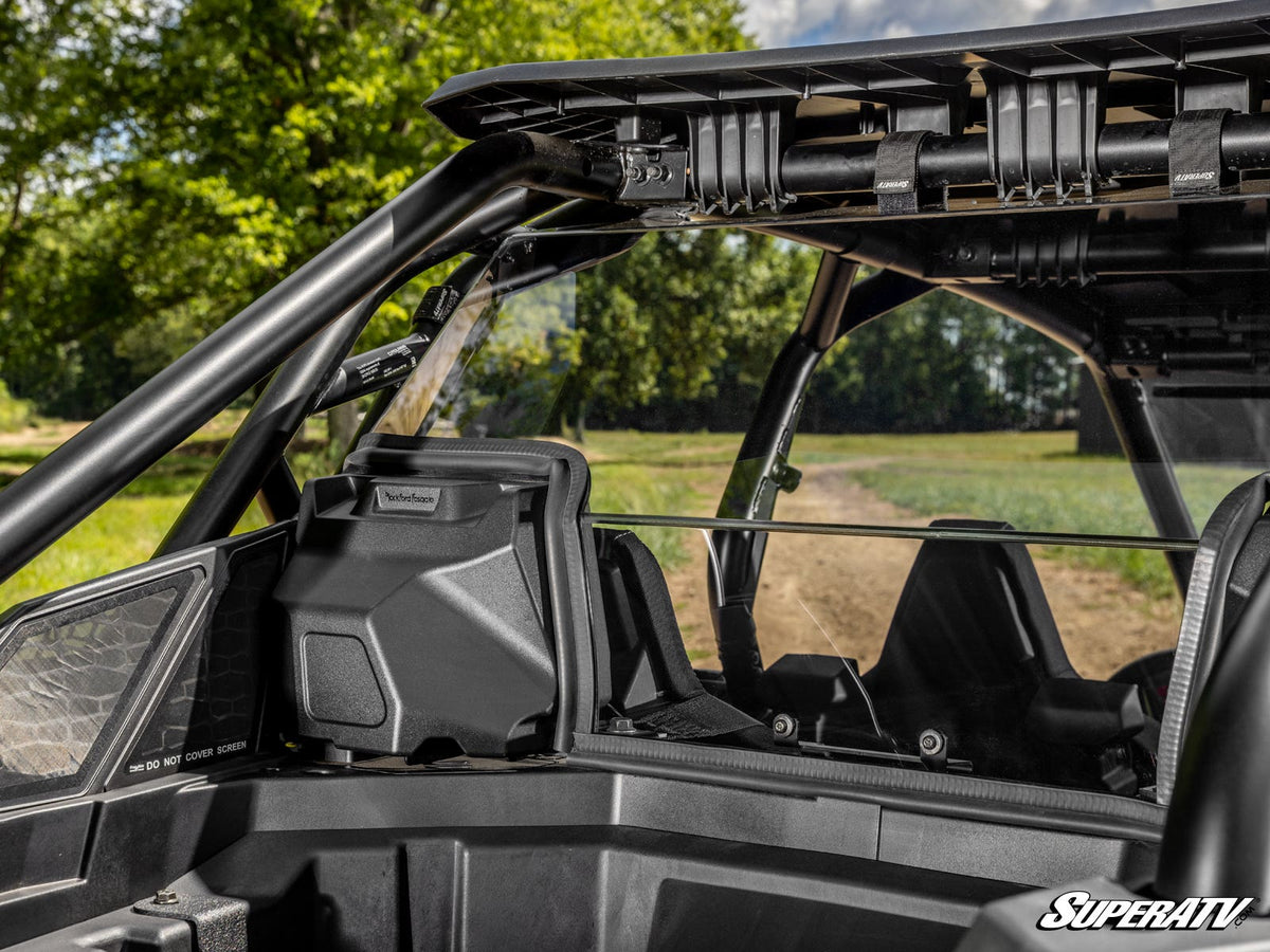 Polaris RZR PRO XP Rear Windshield - Light Tint + With Audio - 2025+
