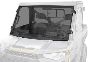 Polaris Ranger XP 900 Vented Full Windshield—Dark Tint Scratch-Resistant