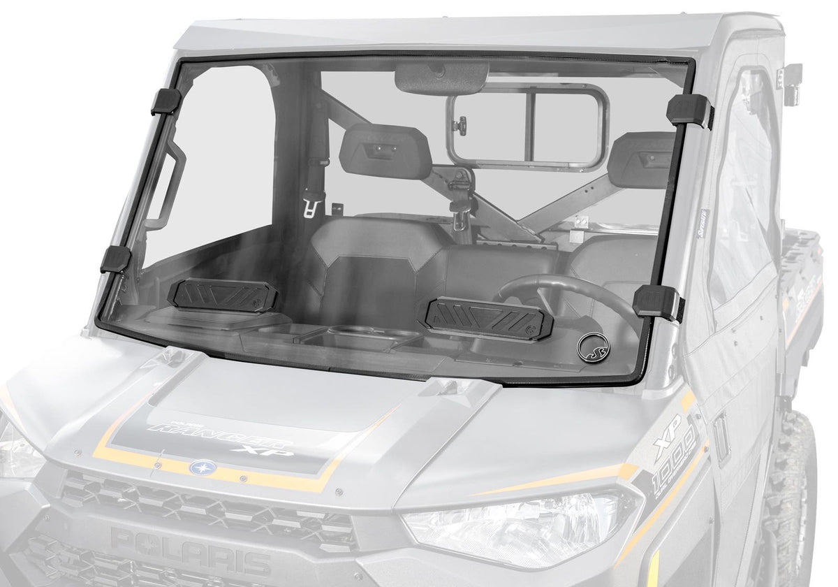 Polaris Ranger XP 1000 Scratch-Resistant Vented Full Windshield