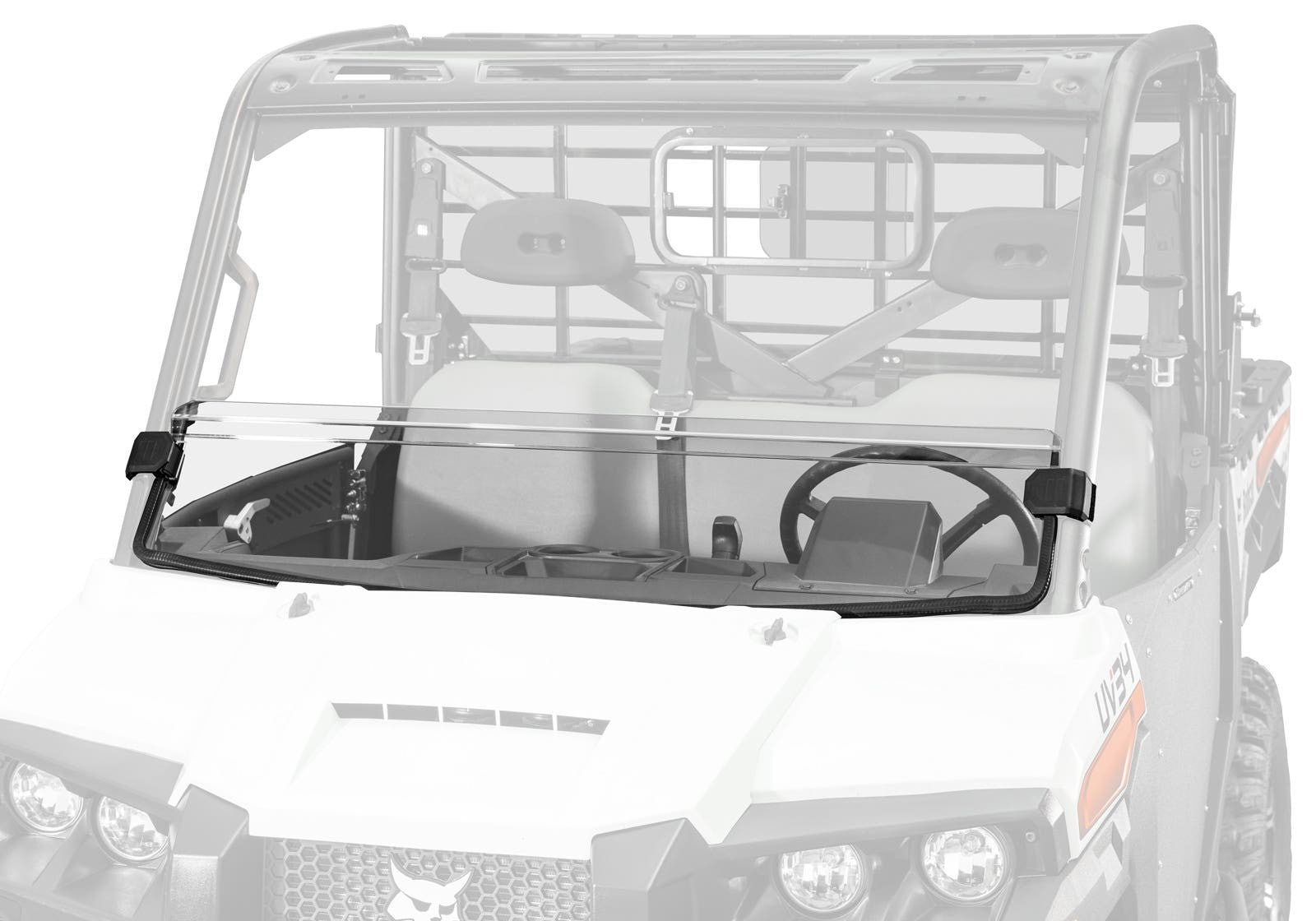 Bobcat Half Windshield - Dark Tint