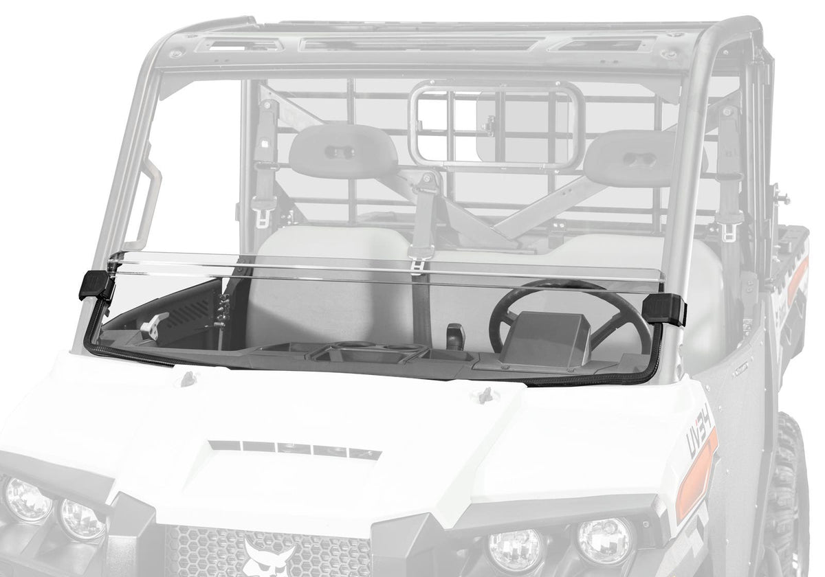 Gravely Atlas JSV Half Windshield - Clear