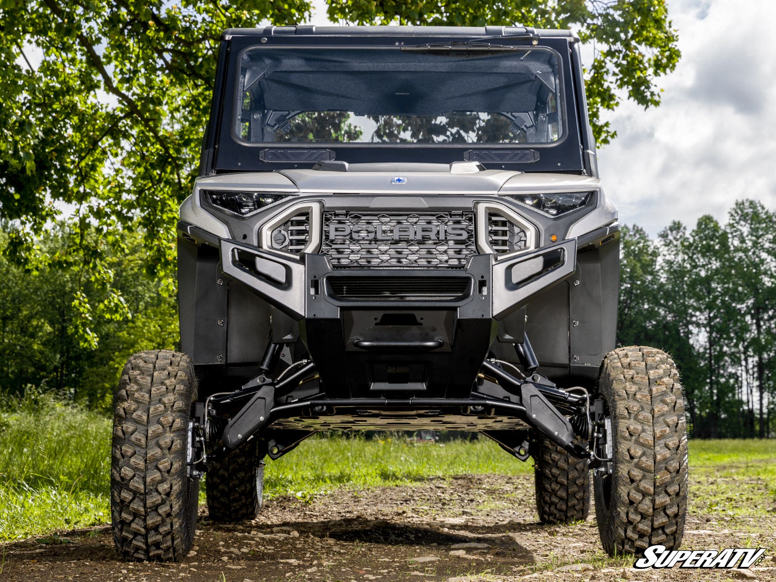 Polaris Ranger XD 1500 4in. Portal Gear Lift - Dual Idler - 15% Gear Reduction - Billet Housing