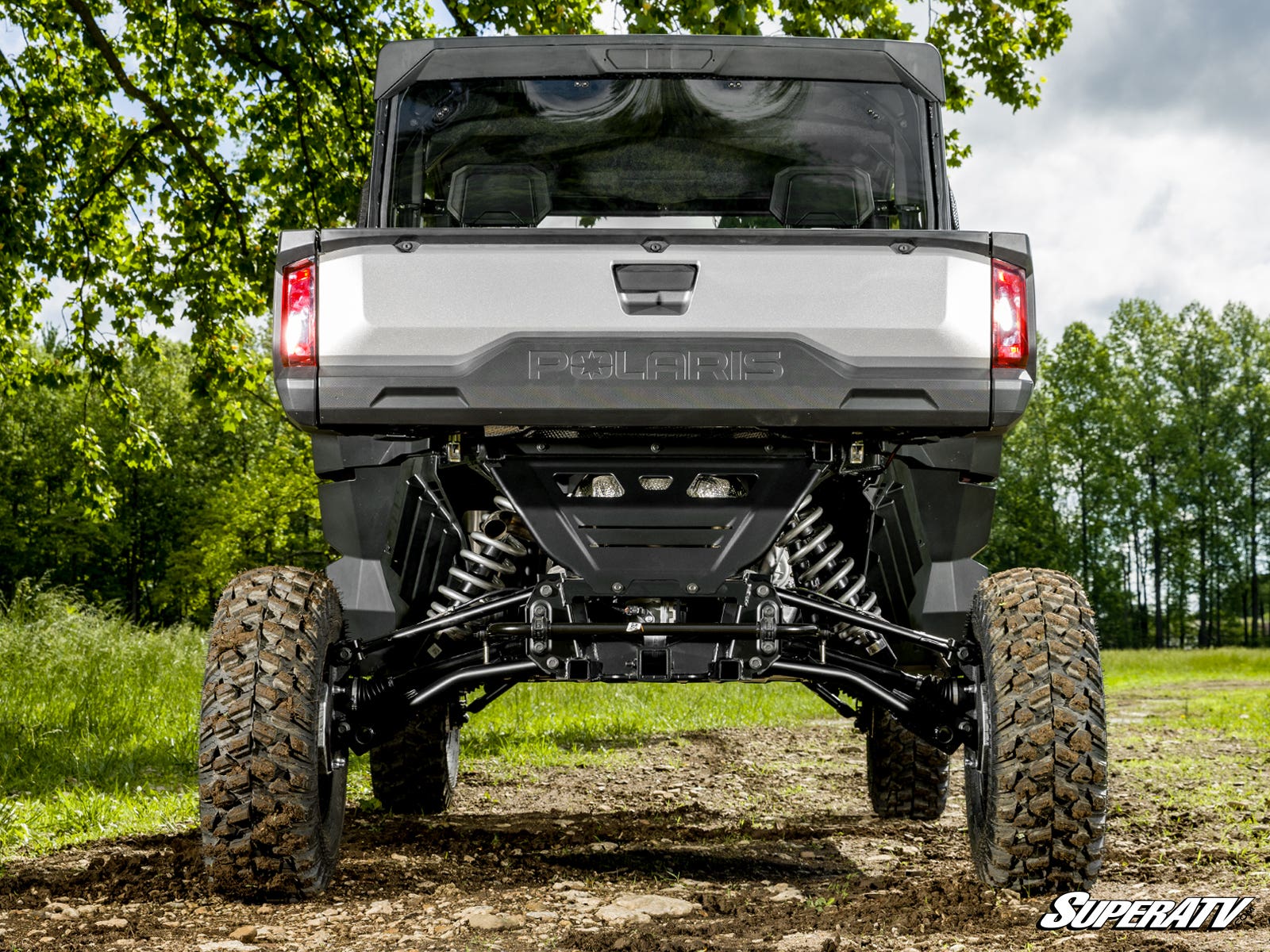 Polaris Ranger XD 1500 4in. Portal Gear Lift - Dual Idler - 15% Gear Reduction - Billet Housing