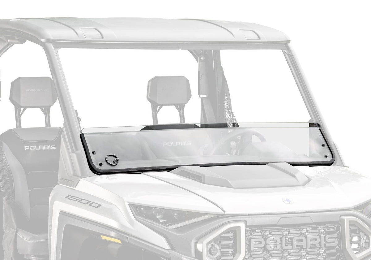 Polaris Ranger XD 1500 Half Windshield - Clear