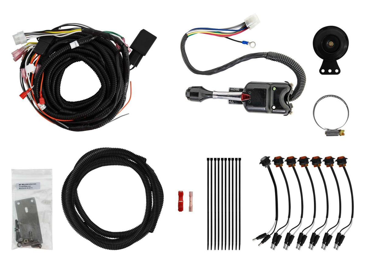 Ranger Plug & Play Turn Signal Kit - Deluxe steering column stalk with horn