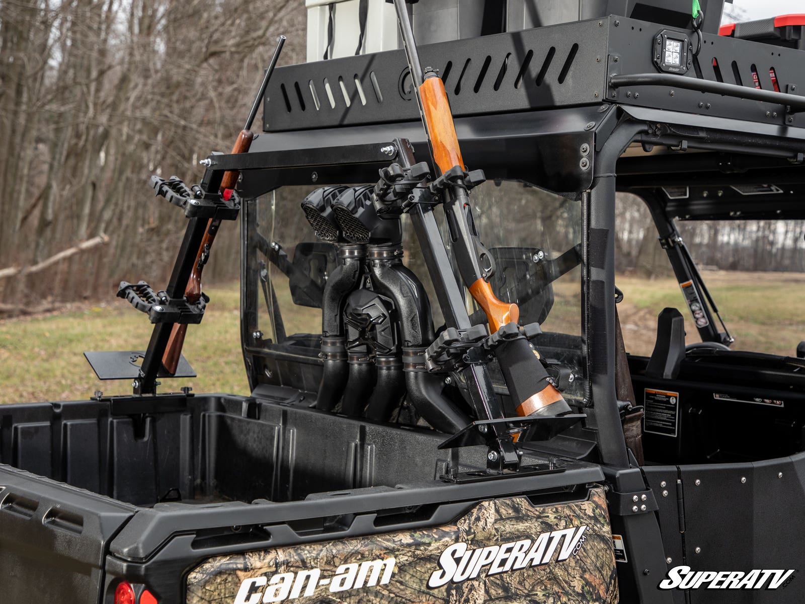 Can-Am Defender In-Bed Gun Rack