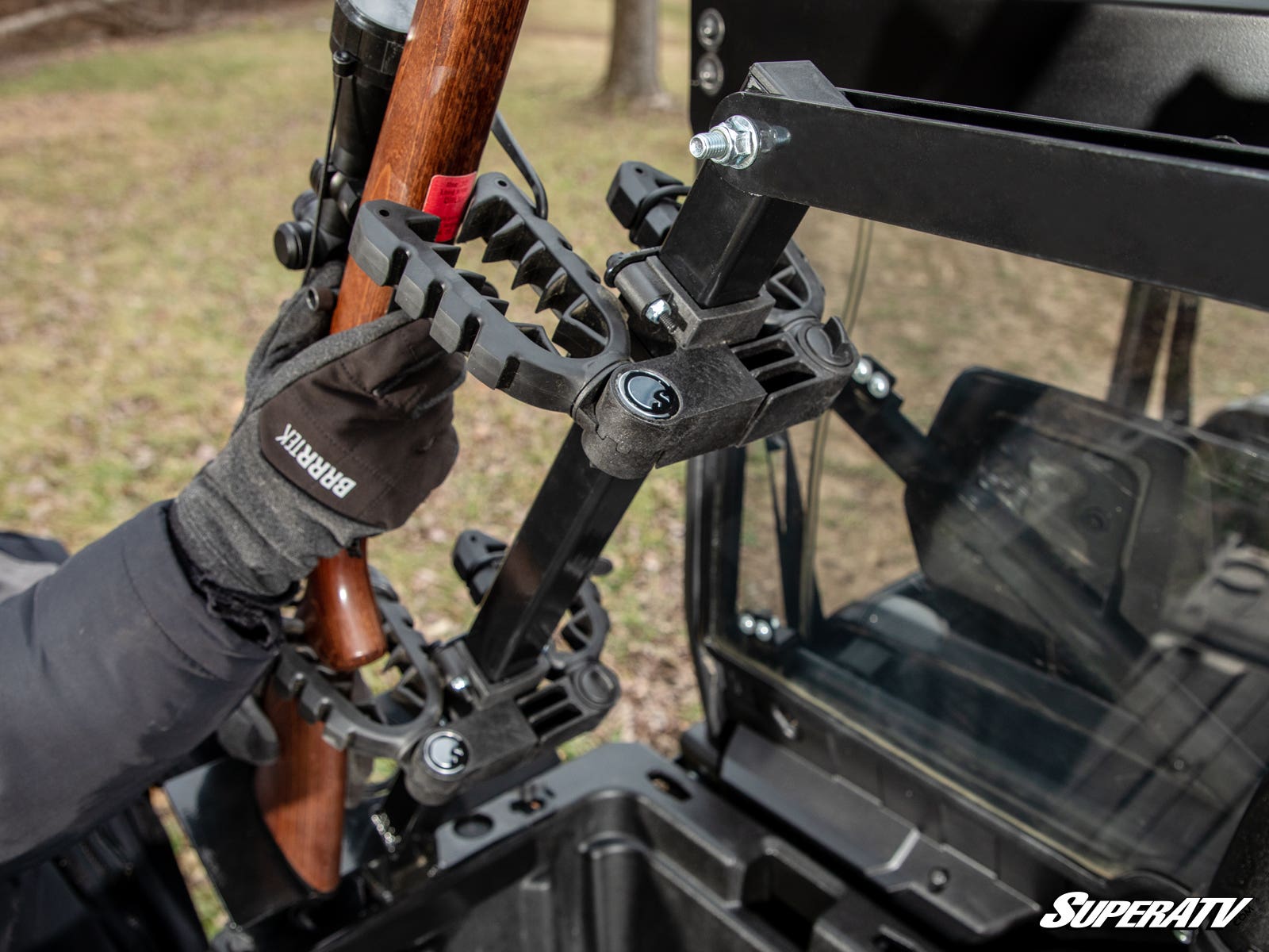 Can-Am Defender In-Bed Gun Rack