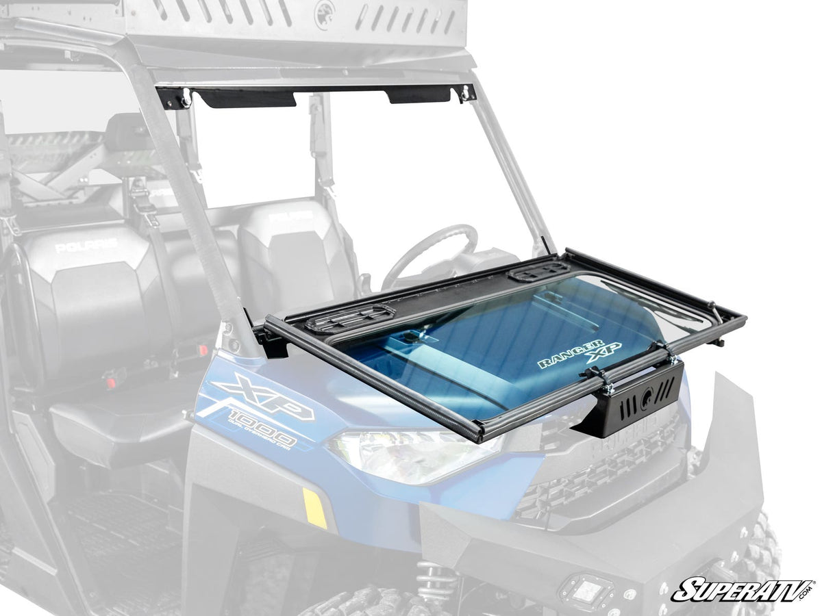 Polaris Ranger XP 1000 Flip Down Glass Windshield