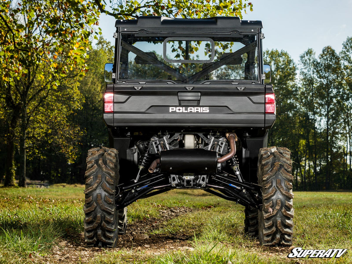 Polaris Ranger 1000 Crew 6in. Lift Kit - Rhino 2.0 Axles - Black
